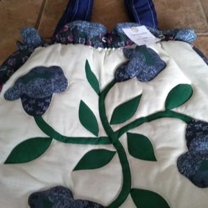 Handmade quilted Amish tote